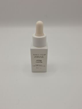 Sand + Fog White Vanilla Fragrance Oil - Cream Dropper Bottle